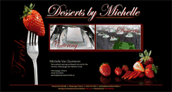 Desktop Screenshot of dessertsbymichelle.ca